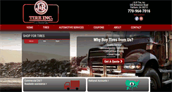 Desktop Screenshot of jandrtireinc.com